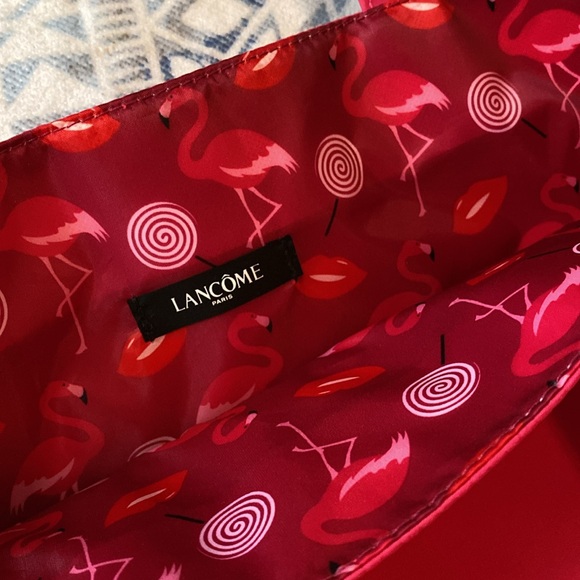 Lancôme Red & Pink Shoulder Tote - Picture 6 of 8